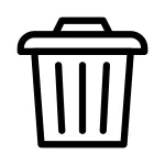 Trash SVG Icon